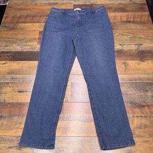 J Jill Slim Leg Jeans 16 High Rise Stretch
